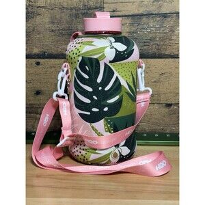 HYDRO H20 CAPSULE 2.2L WATER BOTTLE PINK MULTI Cross Body Phone Card Key Holder